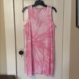 J Crew Factory tie dye dress